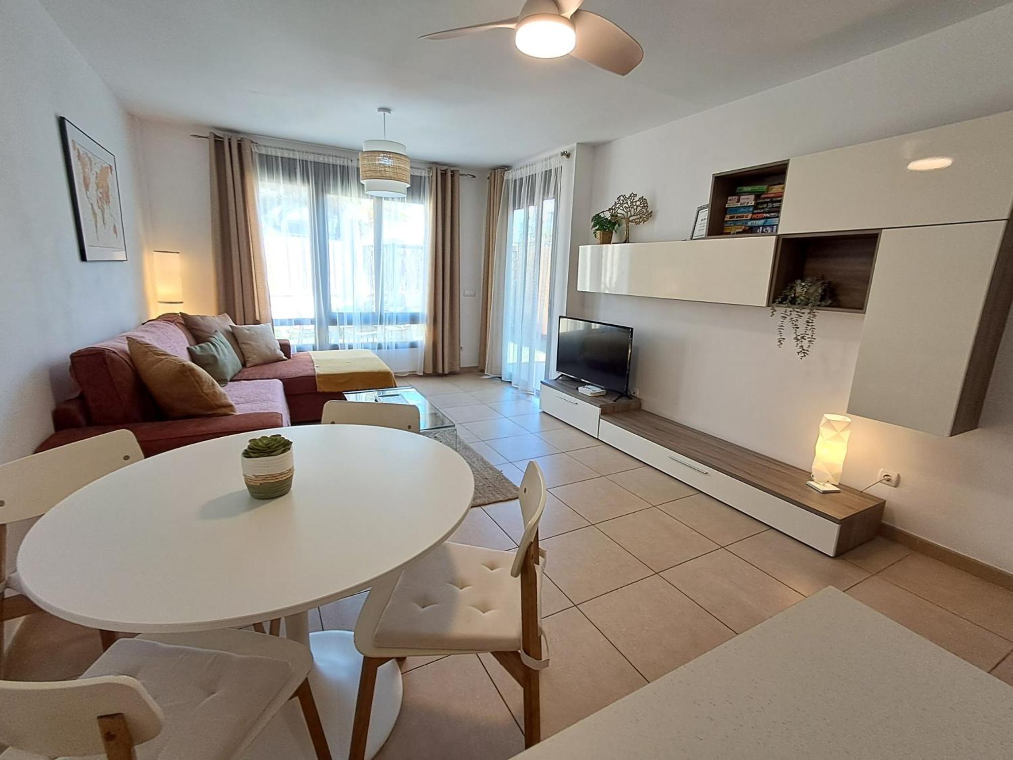 Spacious Apartment With Large Private Garden In Palm Mar Esterno foto